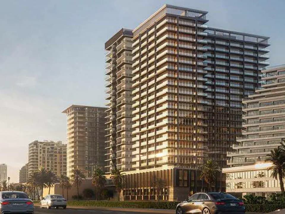 Panoramic render of the Binghatti Starlight project